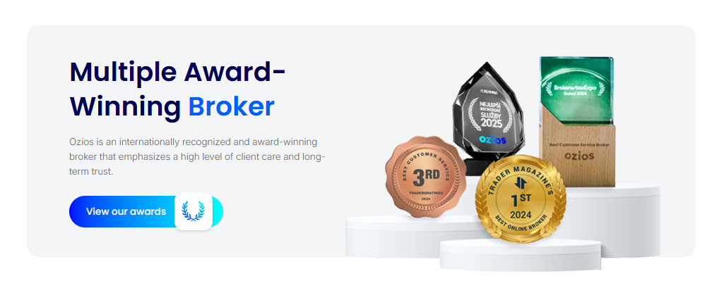 Ozios: awrad-winning broker